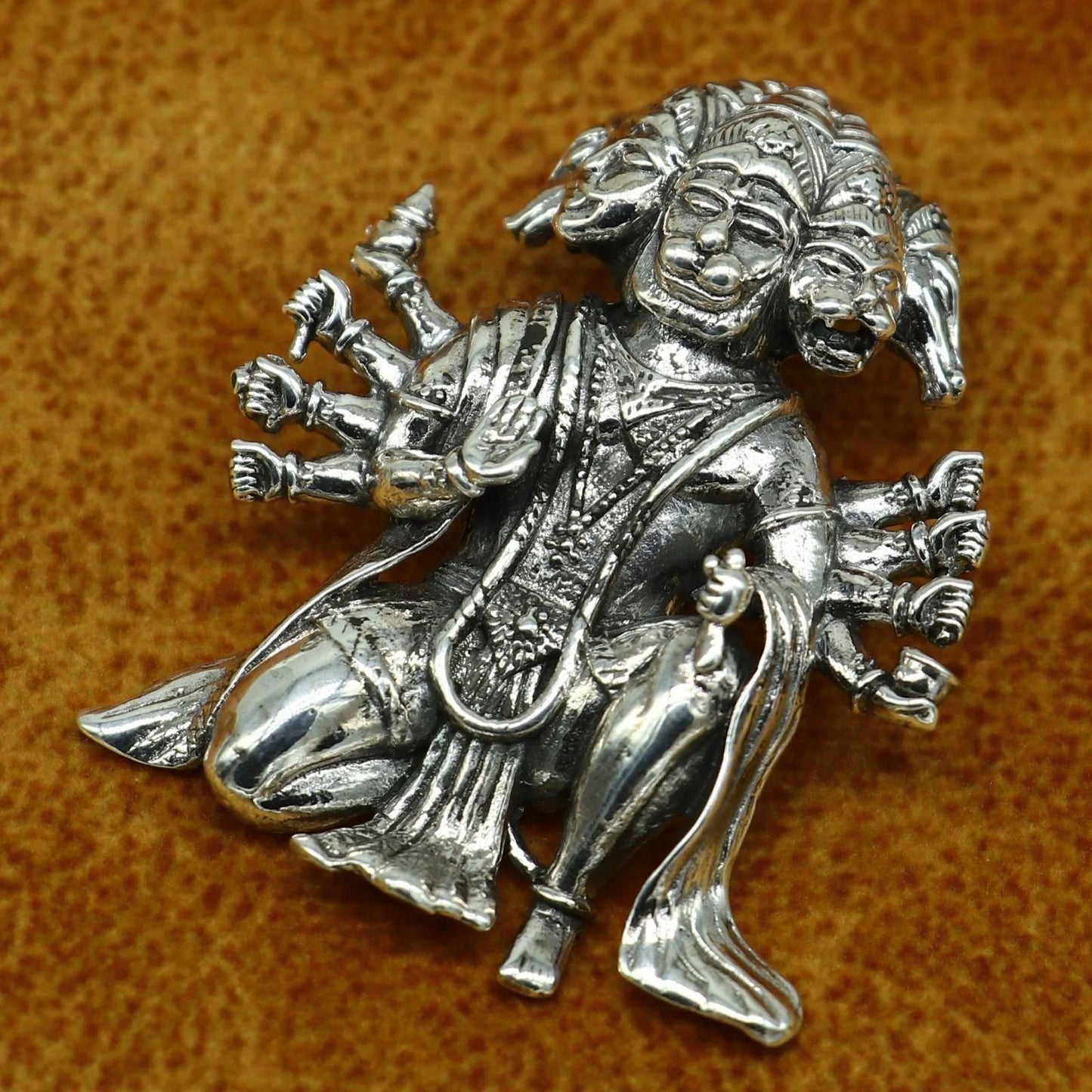 Panchamukhi Hanuman Pendant With Chain